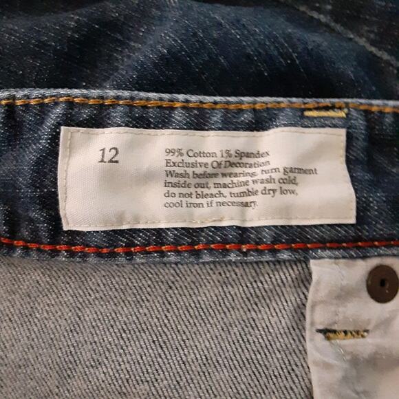 Ann Taylor LOFT Boot Jeans Womens Size 12 Black 5-Pocket Mid Rise - Picture 4 of 9
